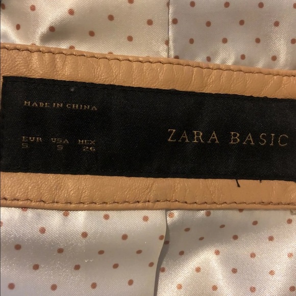 Zara leather jacket - Picture 5 of 8